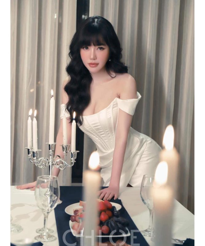 Váy dài xẻ đùi CHLOE DESIGN