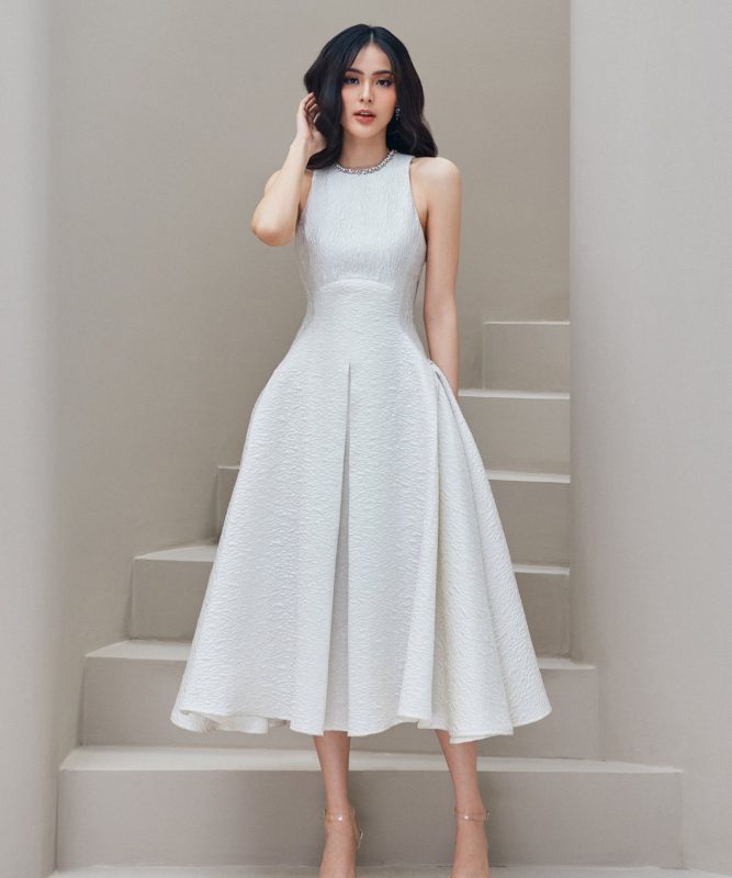 Váy ba lỗ cổ đá LANE JT