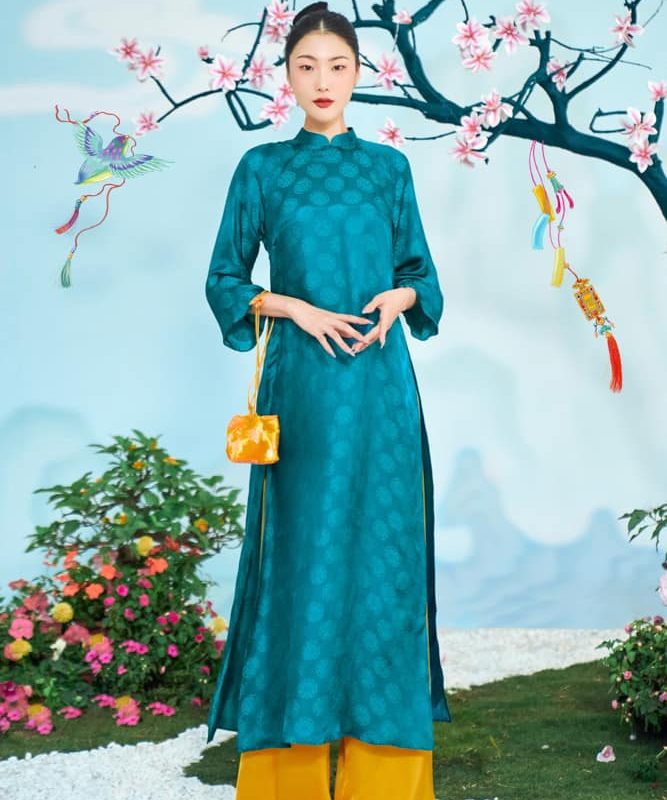 Áo dài Bích Lý XÉO XỌ