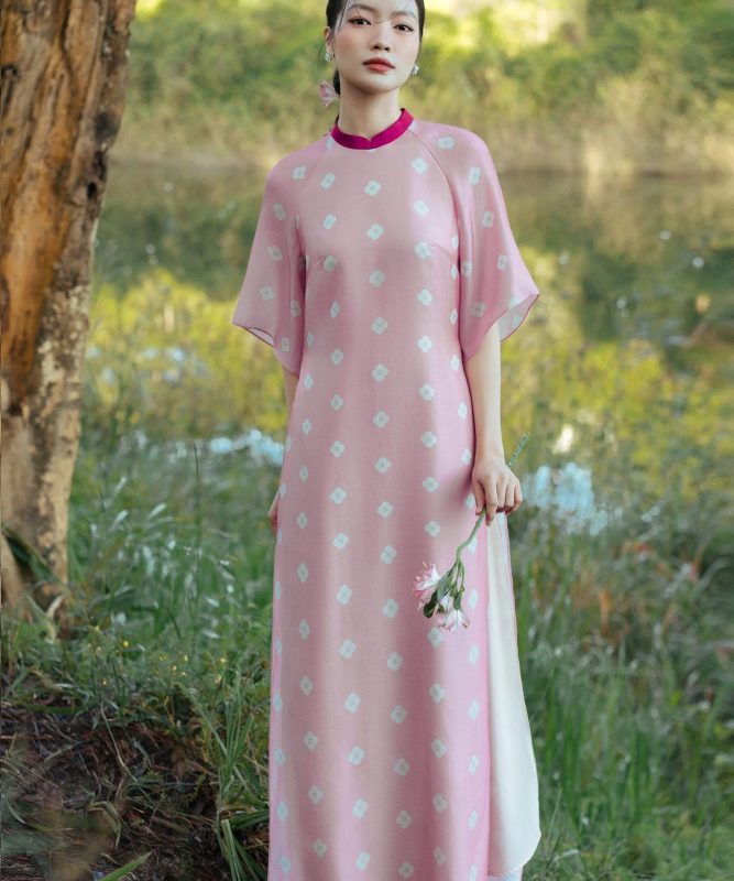 Áo dài Lấm Tấm ĐING ĐANG