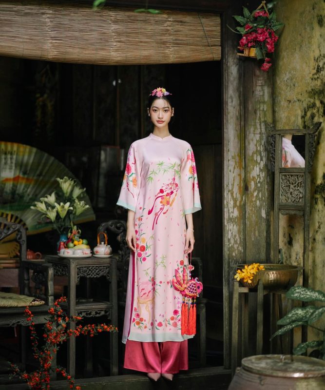 Áo dài Tất Niên XÉO XỌ